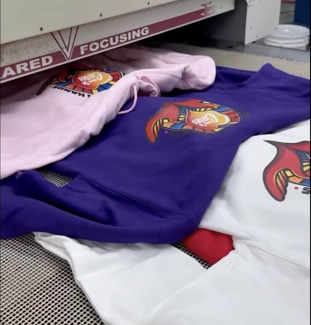 Shirt Printing (DTF) work by Soccer Xpress